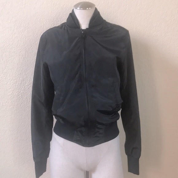 Zara Men Bomber Jacket Black - Picture 2 of 9